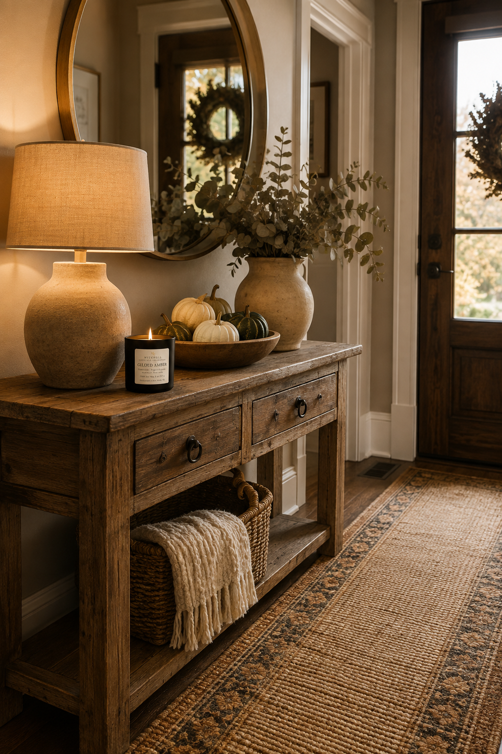 The Welcome Home: Styling a Fall Entryway That Sets the Tone
