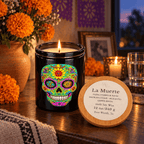 La Muerte Soy Candle | Day of the Dead Limited Edition