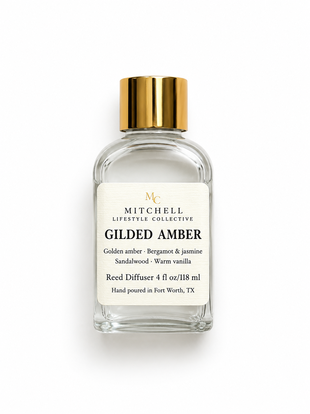 Gilded Amber Reed Diffuser