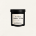 Gilded Amber Soy Candle | Warm Amber & Woods