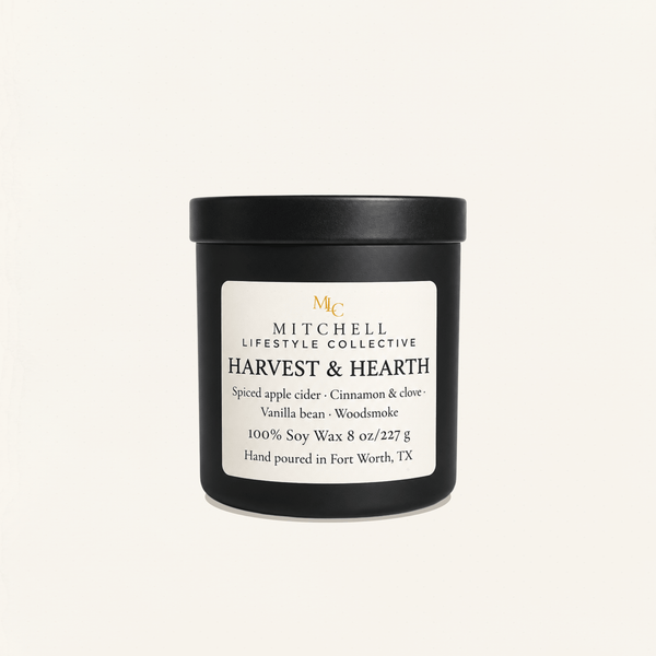 Harvest & Hearth Fall Soy Candle | Warm Spice & Smoked Woods