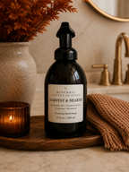 Harvest and Hearth foaming hand soap pump bottle at a sink