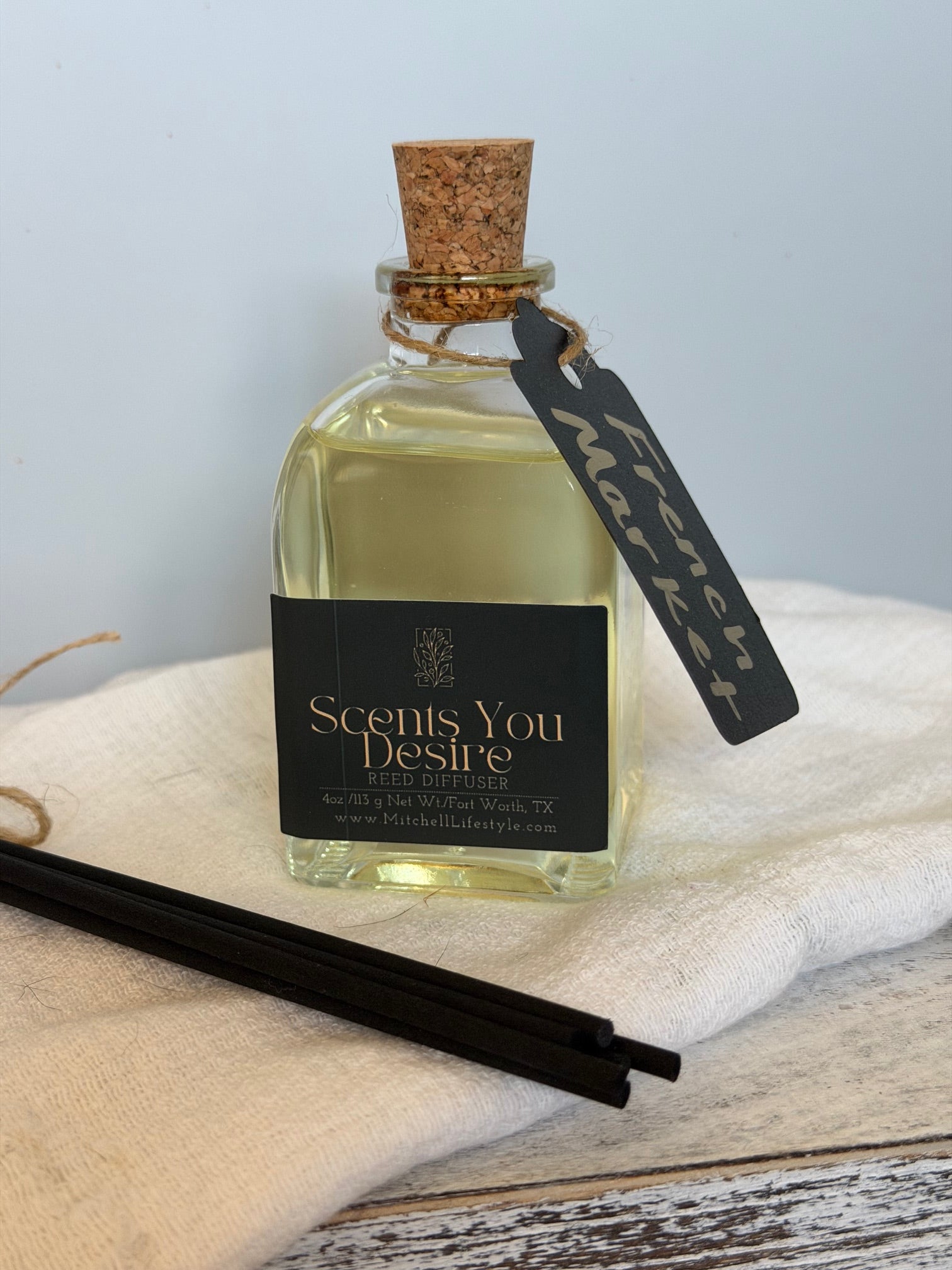French Market Reed Diffuser | 4 oz - Scents You Desire