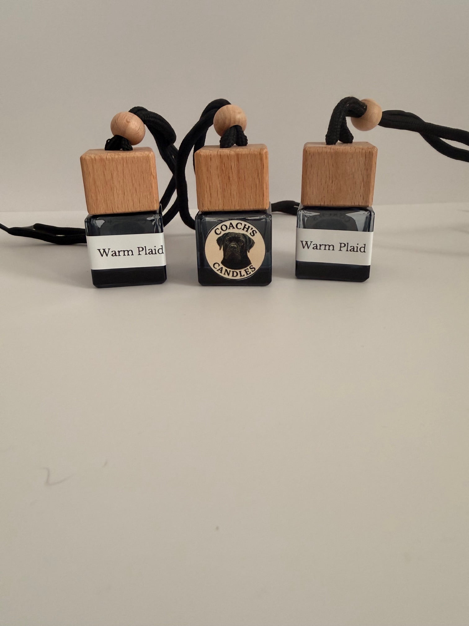 Warm Plaid Car Diffuser | 8 ml | Coach's Candles