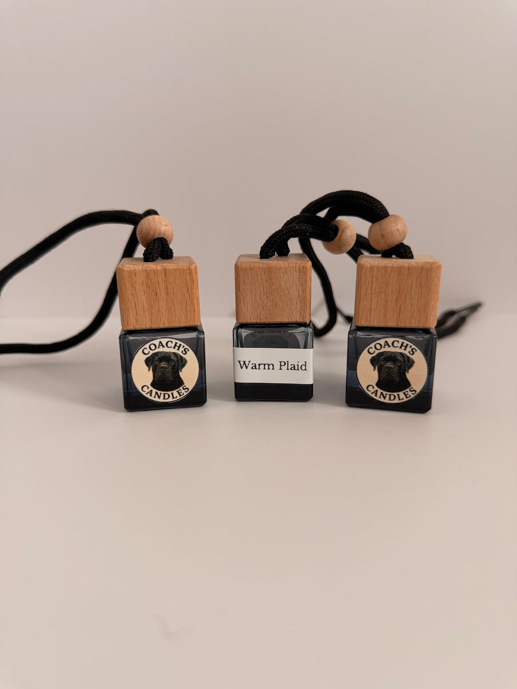 Warm Plaid Car Diffuser | 8 ml | Coach's Candles