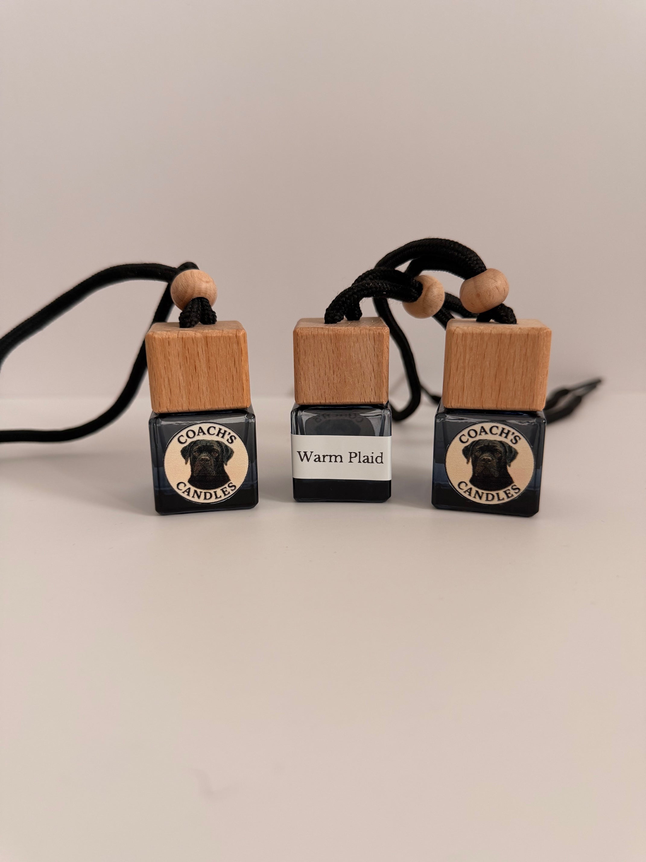 Warm Plaid Car Diffuser | 8 ml | Coach's Candles