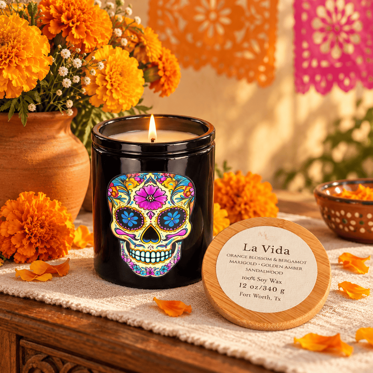 La Vida Soy Candle | Day of the Dead Limited Edition