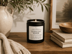 Mahogany Manor Soy Candle | Warm Woods & Musk