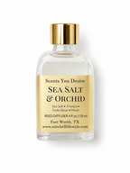 Sea Salt & Orchid Reed Diffuser | 4 oz - Scents You Desire