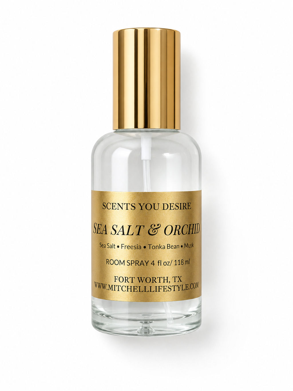 Sea Salt & Orchid Room Spray | 4 oz - Scents You Desire