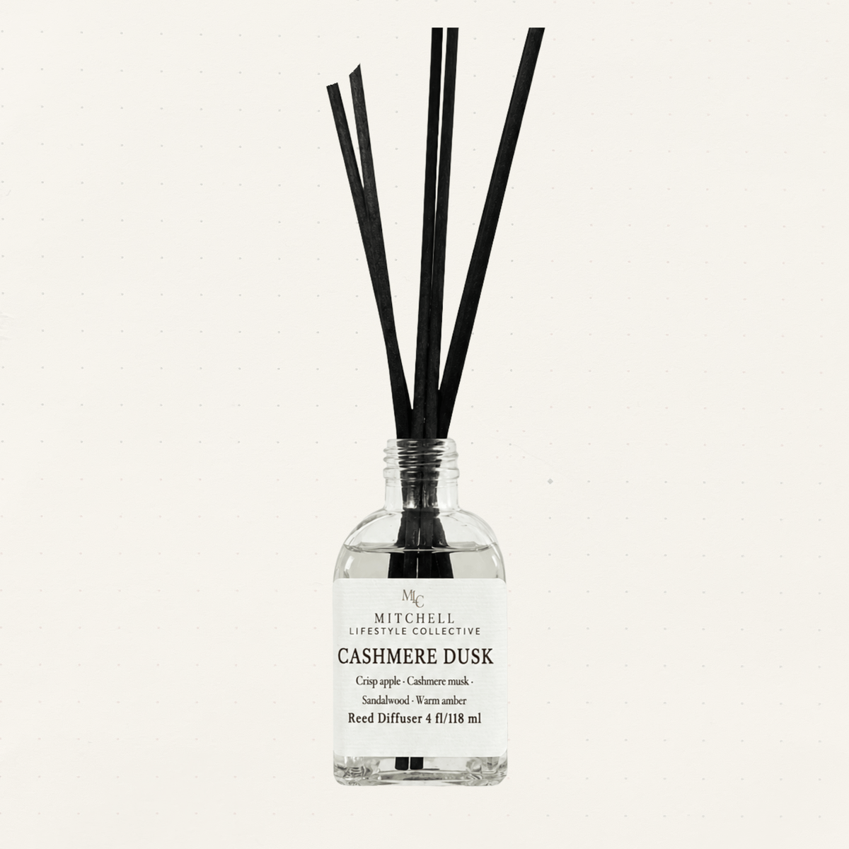 Cashmere Dusk Reed Diffuser | Soft Cashmere & Apple