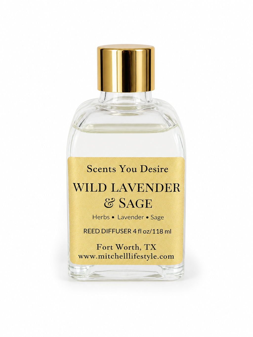 Wild Lavender and Sage Reed Diffuser | 4 oz - Scents You Desire