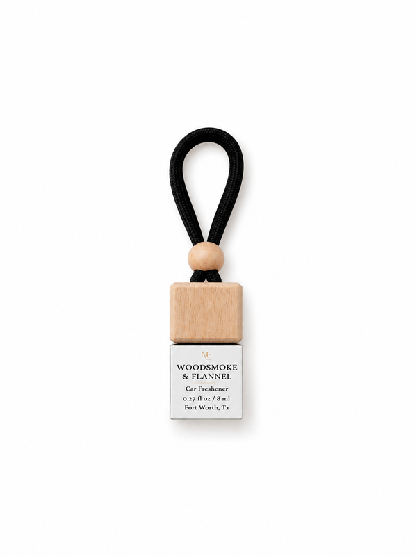 Woodsmoke & Flannel Car Diffuser