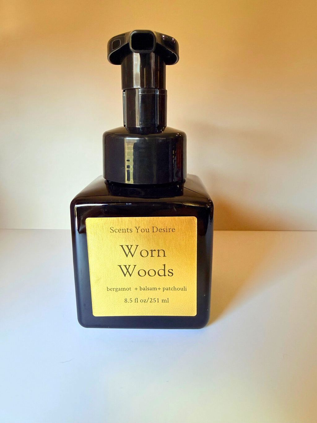 Worn Woods Foaming Hand Soap | Woodsy Luxury Hand Soap