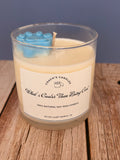 Cool Water type scented soy candle by Coach's Candles with fresh aquatic fragrance